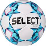 4 Fodbolde Select Brilliant Super V22 - 160 White/Blue