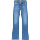 Wrangler 12 - Dame - Firkantet Jeans Wrangler High Waist Bootcut Jeans