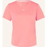 Nike Kortærmet Dri-FIT One-overdel standardpasform til kvinder Pink