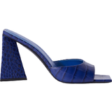 12,5 - Læder Sandaler med hæl The Attico Mini Devon - Electric Blue