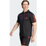 Fløjl - Herre T-shirts & Toppe adidas Manchester United FC Training Polo Shirt, Black