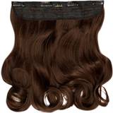 Clip-on-extensions Lullabellz Thick 16" 1 Piece Curly Clip In Extensions Golden