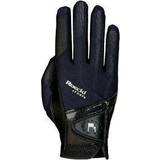 6,5 - Dame Handsker Roeckl Madrid Gloves - Navy Blue