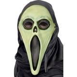 Ansigtsmasker Smiffys Glow in Dark Scream maske