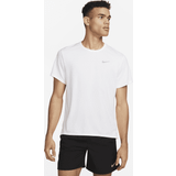 Reflekser Overdele Nike Løbe T-Shirt Dri-FIT UV Miller Hvid/Sølv