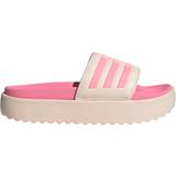 Adidas 48 ⅓ Hjemmesko & Sandaler adidas Adilette Platform Slides - Wonder Quartz/Beam Pink/Taupe Met