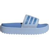 Adidas 48 ⅓ Hjemmesko & Sandaler adidas Adilette Platform Slides - Blue Dawn/Blue Fusion Met/Blue Fusion