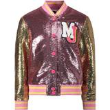 Bomberjakker - Pink Marc Jacobs Kid's Sequin Bomber Jacket - Apricot