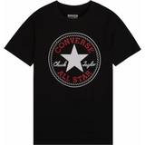 Converse Lynlås Børnetøj Converse Boy's Chuck Taylor All Star T-shirt - Core Black