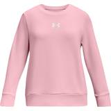 Under Armour Piger Overdele Under Armour UA Rival Terry Crew Kids Sweatshirt Pink