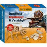 Arbejdskøretøj Spiegelburg T-Rex World udgravningssæt stor Triceratops