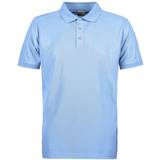 Blå - Slids Overdele Geyser Functional Polo Shirt - Light Blue