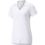Dame - Jersey Polotrøjer Puma Cloudspun Coast Polo Shirt - White