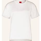 Hugo Boss Dame T-shirts & Toppe HUGO BOSS Boss Smart Crew Neck T Shirt Neutral