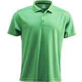 Grøn - Slids - Slim Overdele Cutter & Buck Kelowna Polo T-shirt - Green