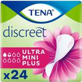 Uparfumerede Intimhygiejne & Menstruationsbeskyttelse TENA Discreet Ultra Mini Plus 24-pack