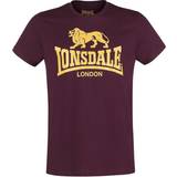 Lonsdale Overdele Lonsdale Herren T Shirt Trägerhemd Logo, Blutrot, XL, 119083_2