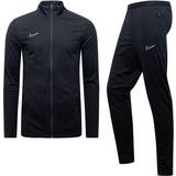 Genanvendt materiale - Herre Jumpsuits & Overalls Nike Academy Men's Dri-FIT Global Football Tracksuit - Black/Black/White