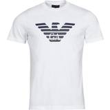Emporio Armani Bomuld Overdele Emporio Armani Pima Jersey T-shirt - White
