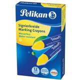 Pelikan Kridt Pelikan Signierkreide für raue Untergründe, 12er Set, Gelb