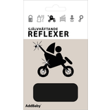 AddBaby Refleks klistermærker fra Addstroller Sorte 14-pak