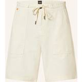 50 - Beige Shorts HUGO BOSS Sisla-PP-Shorts 10248428 01 Khaki
