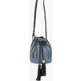 Bomuld Bucket Bags See by Chloé Vicki small bucket bag Blue OneSize 100% Cotton, Bovine leather