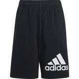 Bukser adidas Essentials Big Logo Cotton Shorts - Black/White