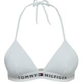 Tommy Hilfiger Hvid Badetøj Tommy Hilfiger Fixed Foam Triangle Bikini Top - Th Optic White