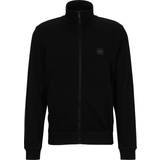 54 - Høj krave Overdele HUGO BOSS Zestart Zipped Sweatshirt - Black