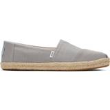 Grå - Slip-on Lave sko Toms Rope Women's Alpargata Shoes, 5.5, Grey