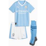 Premier League Fodboldsæt Puma Manchester City Mini Home Kit 2023-24