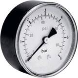 Blodtryksmåler ICH Manometer 306.40.10 Anschluss Manometer Rueckseite 0 bis 10 bar Außengewinde 1/8 1St