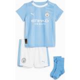 Baby Supporterprodukter Puma Manchester City Hjemmebanetrøje 2023/24 BabyKit Børn