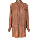 48 - Dame - Orange Skjorter Maison Margiela Tie print shirt