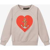 Mini Rodini 18-24M Overdele Mini Rodini Sailors Heart Sweatshirt Grey -104/110