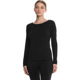 Wolford S Overdele Wolford Aurora Pure Pullover Kvinde Sweaters hos Magasin Sort