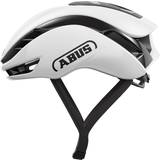 Baglygter Cykeltilbehør ABUS Gamechanger 2.0 Road Cycling Helmet, Shiney White