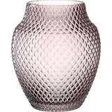 Leonardo Cylindrisk Brugskunst Leonardo Poesia, Urneformet Glas, Pink.. Vase