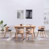 vidaXL Spisebordsstole 6 stk. bøjet træ Køkkenstol