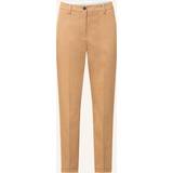 Hugo Boss Dame Bukser & Shorts HUGO BOSS Regular-fit trousers in stretch-cotton twill