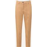 Hugo Boss Dame Bukser HUGO BOSS Regular-fit trousers in stretch-cotton twill