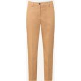Hugo Boss Dame Bukser Hugo Boss Regular-fit trousers in stretch-cotton twill