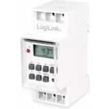 LogiLink Timere LogiLink ET0010 electrical timer White Daily/Weekly timer