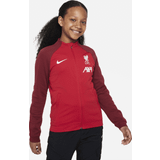 Nike Maskinstrikket Liverpool FC Academy Pro-fodboldjakke til større børn rød