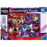 Puslespil Ravensburger Sonic Prime Children's Jigsaw Puzzle XXL Sonic & Villains 100 pieces