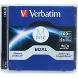 100 GB - Blu-ray Optisk lagring Verbatim M-Disc Blu-ray disc 100GB Pack -1
