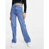 Dame - One Size Jeans Dr. Denim Moxy Straight Cape Skye Worn Hem XL/34
