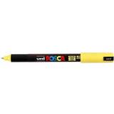 Gul Marker penne Uni Posca PC-1MR Extra Fine Bullet Yellow