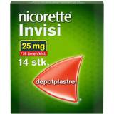 Plaster Håndkøbsmedicin Nicorette Invisi 25mg 14 stk Plaster